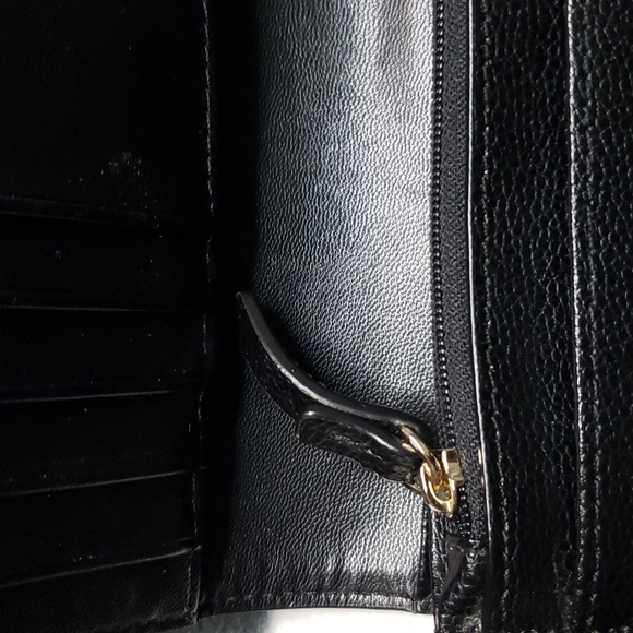 Kate Spade Patterson Drive Dina Black Leather Wallet - Picture 5 of 5